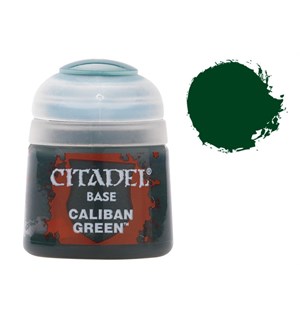 Citadel Paint Base Caliban Green Tilsvarer P3 Gnarls Green 